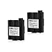 EBL BATT5R AVP7 Replacement Rechargeable Battery for Walkie Talkie GXT1000 GXT1050 GXT850 GXT860 GXT900 GXT950 and More, 2 Pack