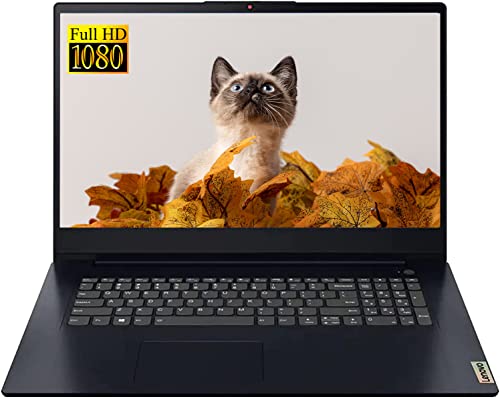 Image of Lenovo IdeaPad 3i 17.3 inch FHD Business Laptop, 11th Gen Intel Core i3-1115G4(up to 4.10 GHz), 20GB RAM 1TB PCIe SSD, USB A&C, HDMI, Windows 11 Home