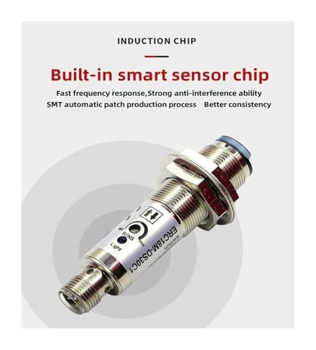 Capteur optique réfléchissant ERC18M-5C1 pour alignement précis - 3