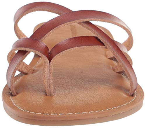 Image of Amazon Essentials Women's Strappy Slide Flat Sandal