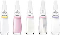 Kit C/5 Esmalte Impala Tons Para Francesinha 7,5ml