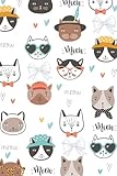 Photo Gallery cats pattern journal: hardcover, 6 x 9 inches, 180 pages, blank lined notebook, matte finish. cat and animal lover, cute cat humor prints, mental wellness and stress management journals Photo Gallery cats pattern journal: hardcover, 6 x 9 inches, 180 pages, blank lined notebook, matte finish. cat and animal lover, cute cat humor prints, mental wellness and stress management journals