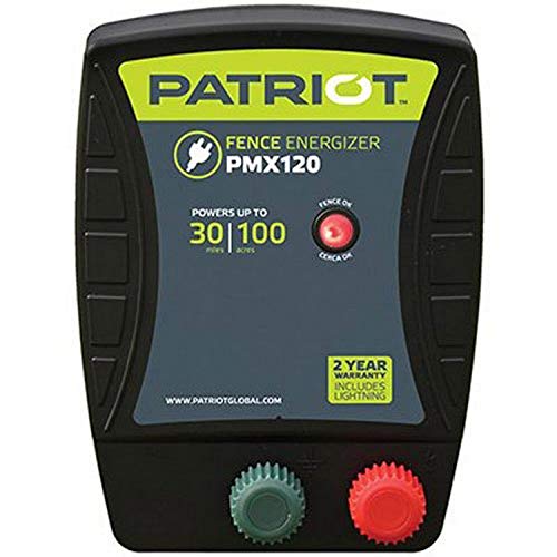 Patriot PMX120 Electric Fence Energizer, 1.2 Joule -  816864