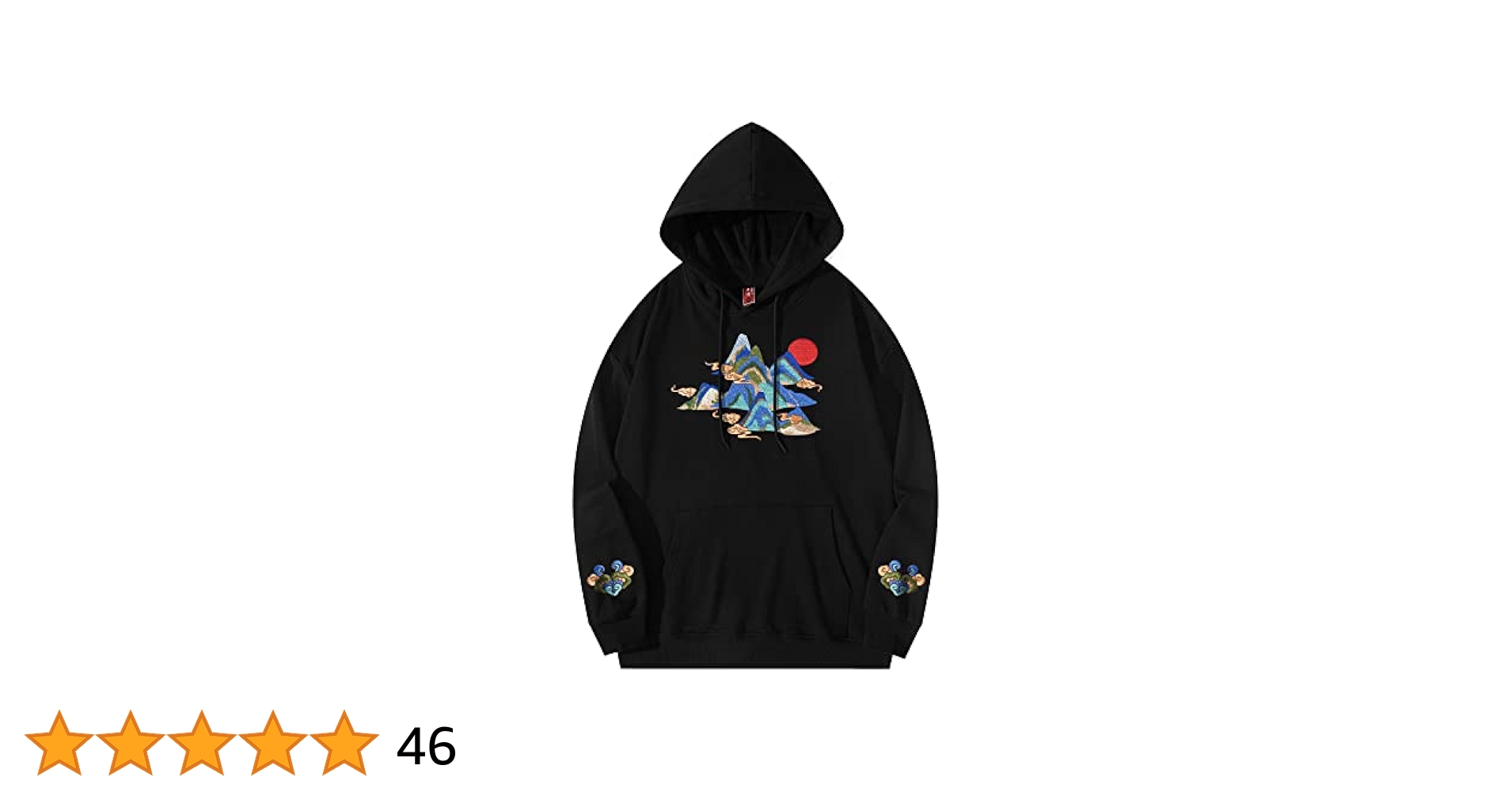 Niepce Inc Streetwear Graphic Embroidered Hoodies for Men