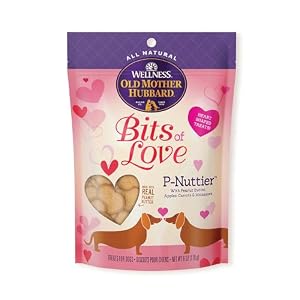 Old Mother Hubbard Natural Creepy Cruncher P Nuttier Treats 6 Ounce Bag 90082