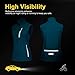 33,000ft Women's Lightweight Running Vest Outerwear with Pockets, Windproof Sleeveless Jacket for Golf Hiking Travel
