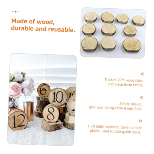 Numéros de table de mariage rustique pour une réception vintage réussie - 6