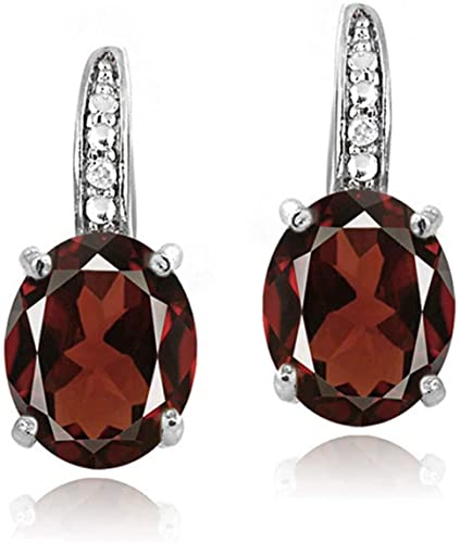 earrings for Women Fashion Oval Cubic Zircon Womens leverback earrings Party Banquet charm jewelry3