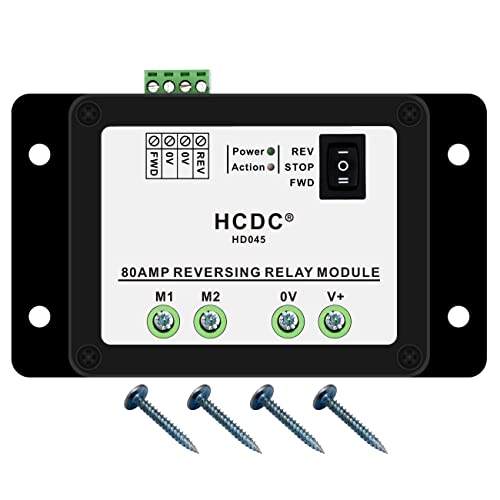 Dc12V 80 Amp Forward And Reverse Relay Module For Motor/Linear Actuator, Reversing Relay Module #TOP10