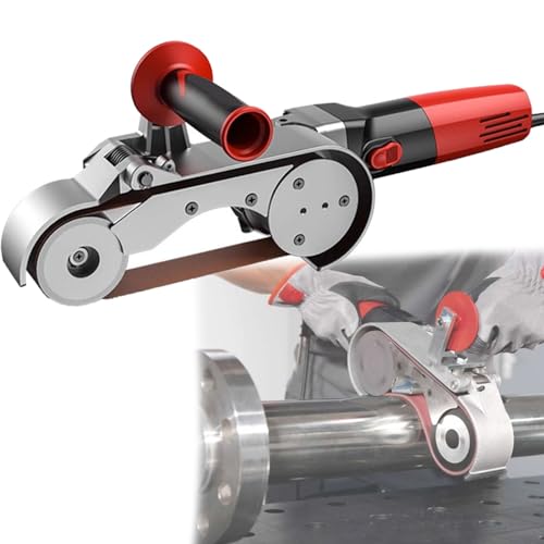 Pulidora de tubos de acero inoxidable lijadora profesional de metal de 6 velocidades para un y acabado