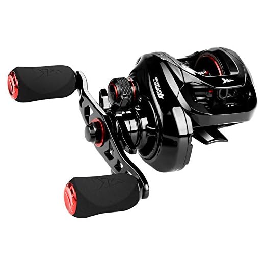 KastKing Royale Legend II Baitcasting Reels, Gear Ratio 7.2:1, Right Handed Fishing Reel
