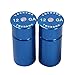 TOURBON Hunting Aluminum Shotgun 12 Gauge Snap Cap -Blue (Pack of 2 Pieces)