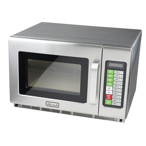 Image of Winco Commercial-Grade Microwave with Touch Controls, 2,100 W, 1.2 Cubic Feet