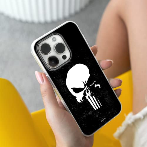 Ert Group Mobile Phone Case For Apple Iphone 14 Pro Original And Officially Licensed Marvel Pattern Punisher 002 Optimally Adapted To The Shape Of The Mobile Phone, Case Made Of Tpu #TOP4