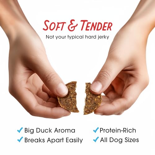 Farmland Traditions Filler Free Dogs Love Duck & Carrot Premium Jerky Treats. (13.5 oz)