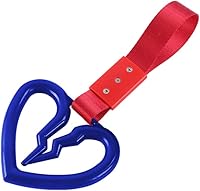 Vista 21 de Q1-TECH, JDM Tsurikawa - Anillo japonés para metro, tren, autobús, mango de coche, correa de mano con mango de corazón roto y correa de mano