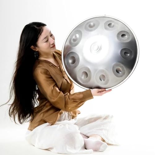 Instrumento de percusión Handpan ORANGES 22in 10 notas plata miniatura 6