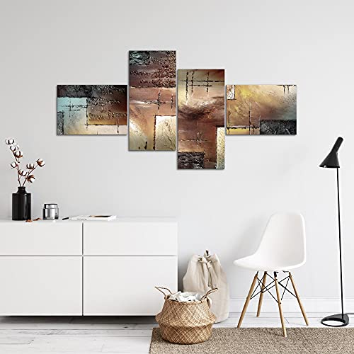 Runa Art Quadro XXL Astratto 200 x 100 cm Stampa