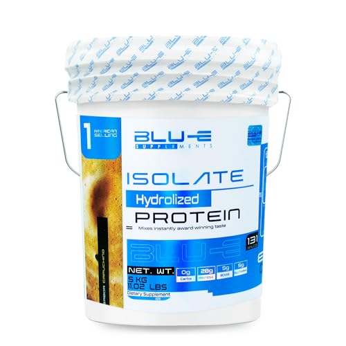 Blu-e Proteína Whey Hidrolizada Isolate 5 Kg Sabor Capuchino