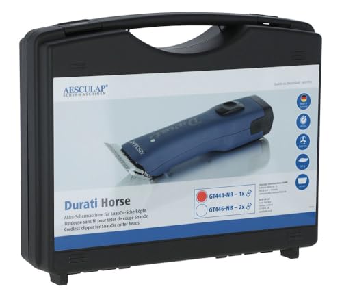 Aesculap Durati Schermaschine mit Lithium-Ionen-Akku für Pferde GT444-NB