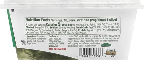 Miniatura 3 de Grillos Pickles cortador de sándwiches de eneldo de pepinillo 16 onzas líquidas