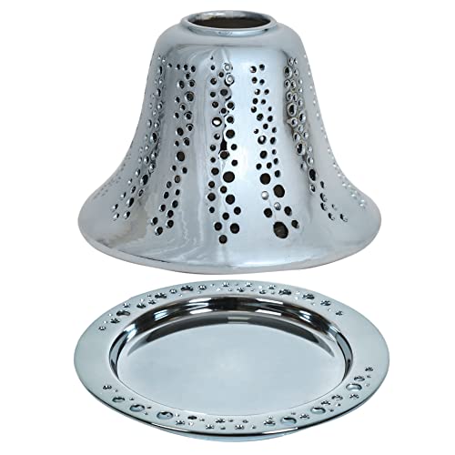 Aroma Accessories Midnight Ceramic Candle Shade & Tray