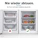 Midea 378L Kühlschrank mit Gefrierfach, WiFi, 201cm, EEK C, NoFrost, 38dB