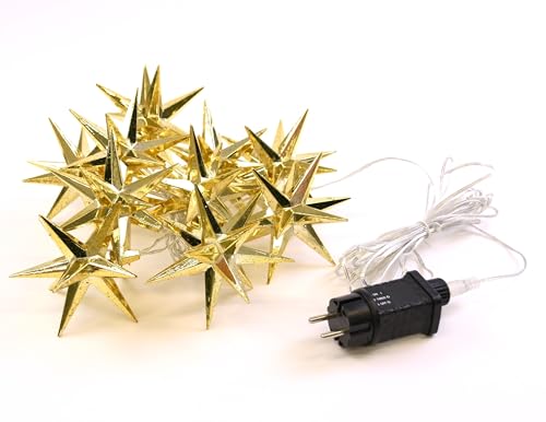 Nipach Lichterkette - 10 LED warm weiß - Ø 12 cm - mit Trafo