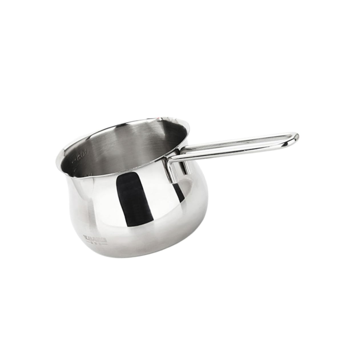Pentolino Latte in Acciaio Inox 304, Padella Riscaldante