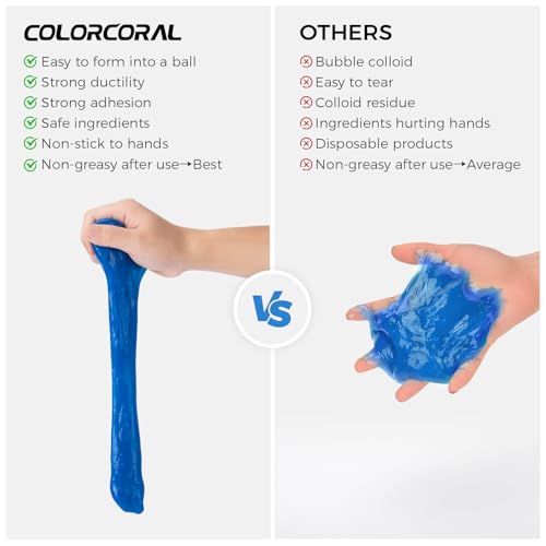 COLORCORAL Cleaning Gel Universal Dust Cleaner for PC Keyboard Car Detailing Office Electronics Laptop Dusting Kit Computer Dust Remover, Computer Gaming Car Accessories, Gift for Men Women 160g - Image 7
