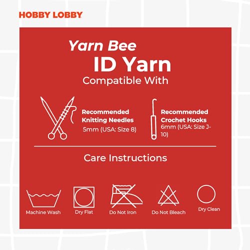 Image of Hobby Lobby Yarn Bee Soft & Sleek Yarn, 100% Low Pill Acrylic, Crocheting & Knitting (Teal Green)