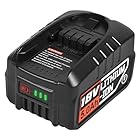 18V 5000mAh Hochkapazitäts-Ersatzakku für Bosch PBA/PSB/PSR - Kompatibel mit Bosch Haus- und Gartengeräten(1 Stück)