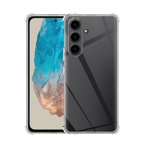 Phone Case for Galaxy M35 5G, Soft Protective Cover (Clear, Galaxy M35 5G)