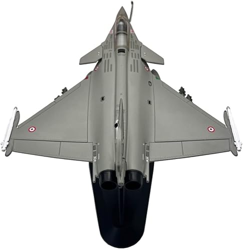 Miniatura 3 de 1100 France Rafale C Libia War Fighter Jet Avión de metal militar fundido a troquel modelo para colección o regalo (Rafale)