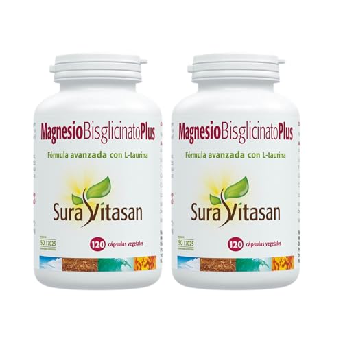 Magnesio Bisglicinato Plus 300 mg 120 cápsulas (Pack 2 u.)