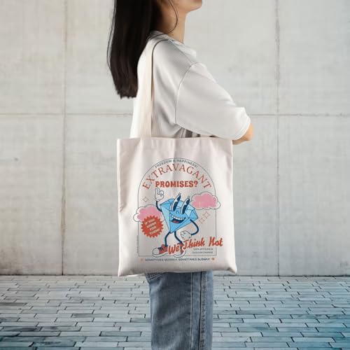 Bolsa tote Freedom & Happiness para control de sobriedad miniatura 6