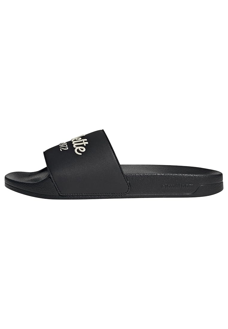 adidas Unisex Adilette Shower Slides Shoes, Core Black/Cloud White/Core Black, 9 UK