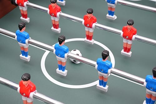 Kickertisch Multifunktionaler Spieltisch 8-Stick-Design kompakt und leicht verstaubarer Tischfußball für Erwachsene und Kinder 120 * 61 * 81cm – Bild 5