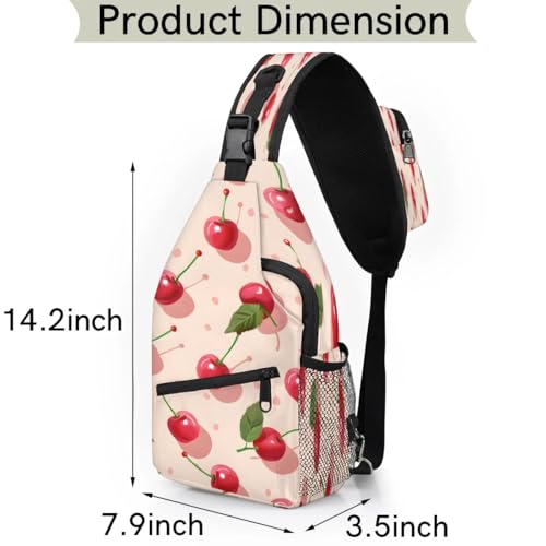 Bolso tipo bandolera unisex para viaje y senderismo miniatura 2