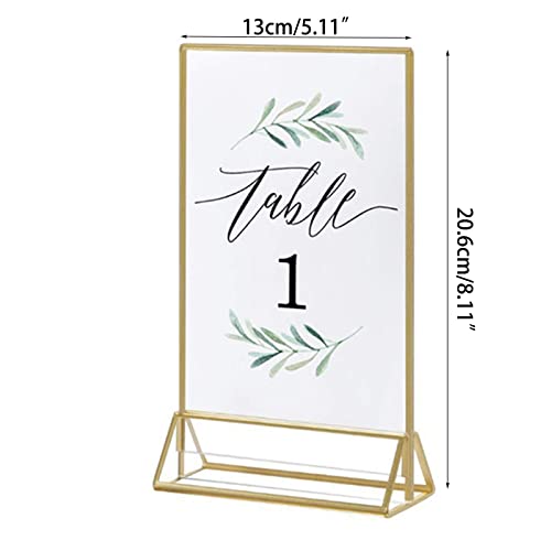 Support de table acrylique Aurgiarme pour protéger et sublimer vos menus