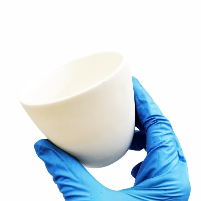 99% Alumina Corundum Crucible 10ml to 500ml - Ceramic Crucible for Laboratory Use(100ml)