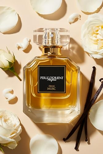 Fresh Musc Parfum Perle d’Orient – Eau de Parfum 30 ml – Parfum musc blanc & musc vanille –...