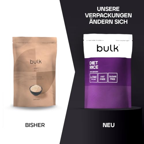 Bulk Diät Reis, Knojac-Reis, Glucomannan, 200 g, Packung mit 6 Stück 2