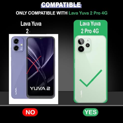 Image of COVERBLACK Soft Rubber Silicone Clear Back Cover for Lava YUVA 2 PRO - Transparent