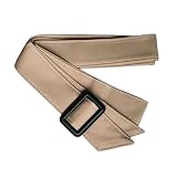 WaiYeeHei Womens Wind Trench Coat Replacement Waistband Waist Belt with Adjustable Buckle for Overcoat Jacket Dress, Dark Khaki