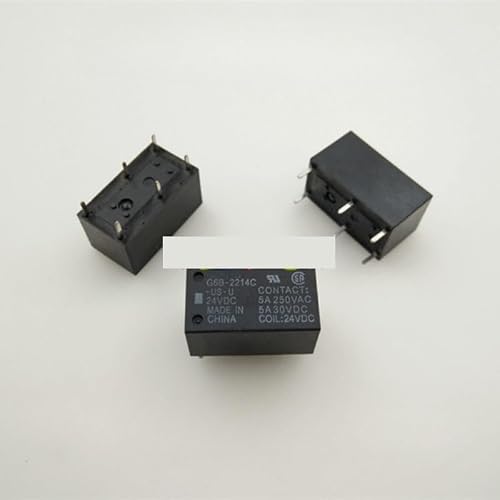 AARTERZZA 1pcs/lot Relay:G6B-2114C-US-U 24VDC 5A 6pins