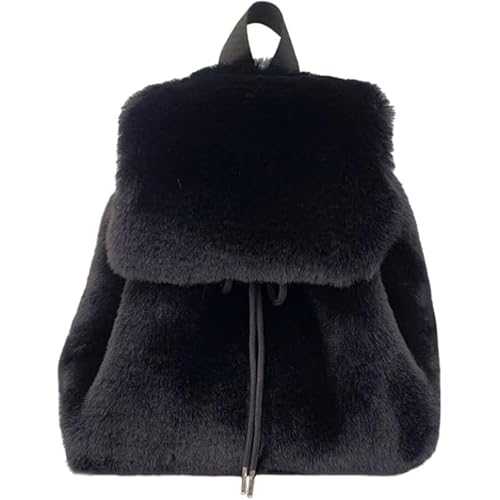 Sac à dos à cordon en peluche de qualité supérieure et finitions soignées