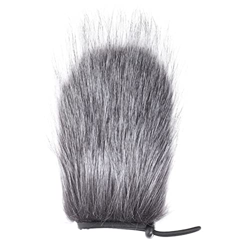 VANZACK Bonnette Anti-Vent Microphone 12 CM Housse de Protection Filtre Anti-Pop Évite Bruit du Vent Facile à Installer Compatible les Microphones