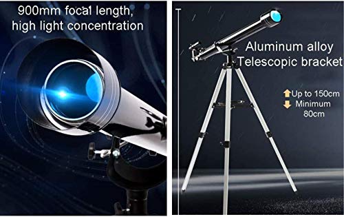 Telescopio Refractor 900 mm Focal para Astronomía con Trípode miniatura 4