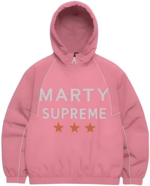 Timothee Chalamet Marty Supreme Hoodie Modern Fleece jacket Tom Brady Style Streetwear